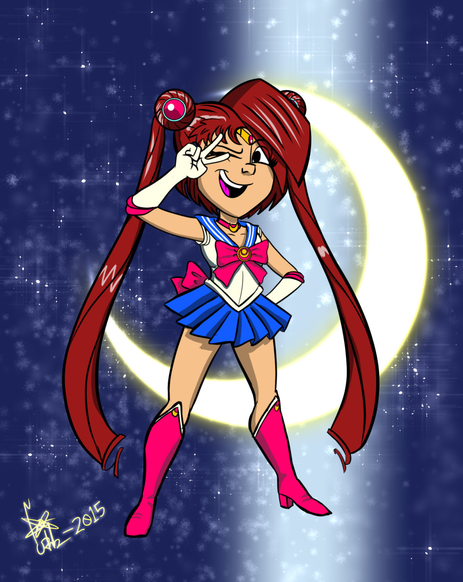 This is Halloween: Cheri going as Sailormoon